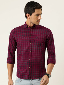 The Indian Garage Co. Men Checkered Casual
