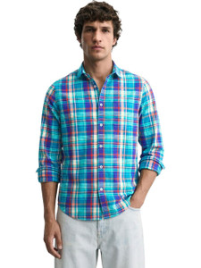 The Indian Garage Co. Men Checkered Casual