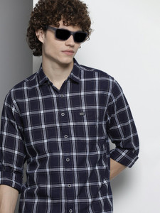 The Indian Garage Co. Men Checkered Casual