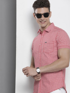 The Indian Garage Co. Men Checkered Casual