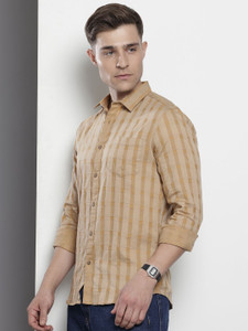 The Indian Garage Co. Men Checkered Casual