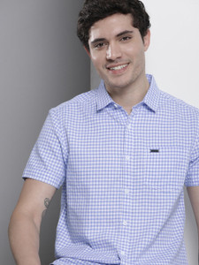 The Indian Garage Co. Men Checkered Casual
