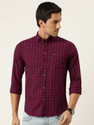 The Indian Garage Co. Men Checkered Casual