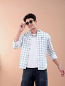 The Indian Garage Co. Men Checkered Casual