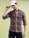 The Indian Garage Co. Men Checkered Casual