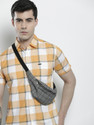 The Indian Garage Co. Men Checkered Casual