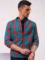 The Indian Garage Co. Men Checkered Casual