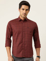 The Indian Garage Co. Men Checkered Casual