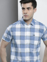 The Indian Garage Co. Men Checkered Casual