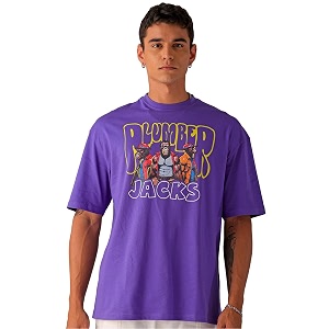 The Indian Garage Co Men Cotton Oversized