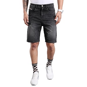 THE Indian Garage CO Men Denim Shorts
