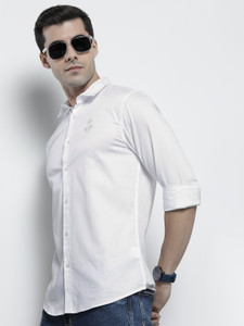 The Indian Garage Co. Men Embroidered Casual