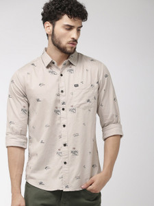 The Indian Garage Co. Men Printed Casual