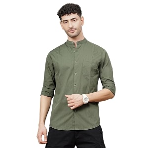 THE INDIAN GARAGE CO Men Regular Fit