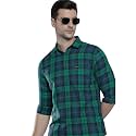 THE Indian Garage CO Men Polycotton Slim