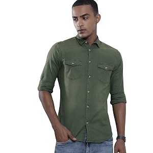 THE Indian Garage CO Men Shirt
