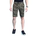 The Indian Garage Co Men Slim Fit Solid Mid-Rise Woven Shorts