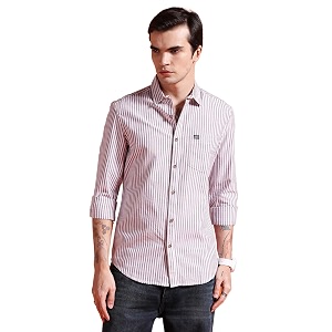 THE INDIAN GARAGE CO Men Slim Fit