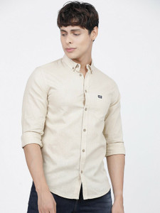 The Indian Garage Co. Men Solid Casual