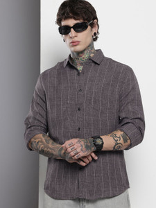The Indian Garage Co. Men Striped Casual