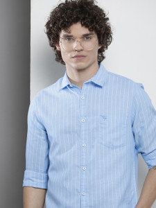 The Indian Garage Co. Men Striped Casual
