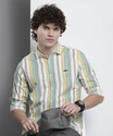 The Indian Garage Co. Men Striped Casual