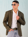 The Indian Garage Co. Solid Single Breasted Casual Men Blazer