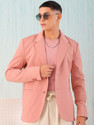 The Indian Garage Co. Solid Single Breasted Casual Men Blazer