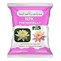Indian Gardens - NPK for Waterlily Fertilizer | 100% Water Soluble Plant Food | Boosts Flowering & Growth | Ideal for Home, Terrace, Pond & Garden Plants (900 Grams)