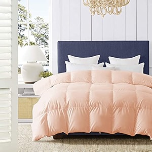 500 gsm winter proof comforter premium collection quilted comforter 9034 x 9034 inches228cm x 228cm - queen size comforterpeach