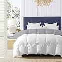 500 GSM Winter Proof Comforter Premium Collection Quilted Revesible Comforter (92" x 106" Inches/233cm x 269cm) - King Size Comforter|Silver/White