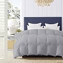 500 GSM Winter Proof Comforter Premium Collection Quilted Comforter (90" x 100" Inches/228cm x 254cm) - Double Bed Comforter|Silver