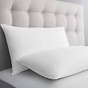 Premium Queen Size Microfiber (20" x 30" Inches/51cm x 76cm) Pillow Covers - Set of 2|White