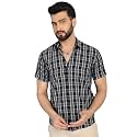 Indian Needle Men39s Checkered Regular Fit Shirts