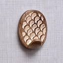 Indian-Shelf 6 Piece Wooden Adhesive Wall Hooks for Keys, Bags and Hats