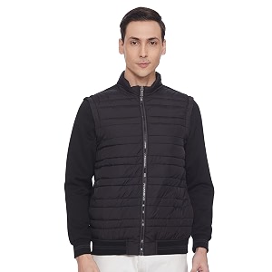 Indian Terrain Mens Notch Lapel Regular Fit