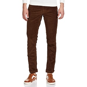 Indian Terrain Mens Slim Casual Trousers