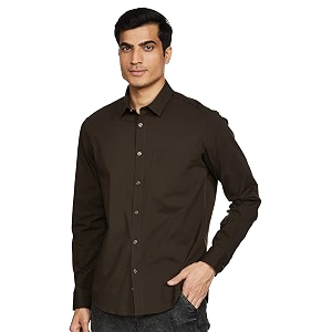 Indian Terrain Mens Slim Fit Shirt