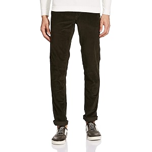 Indian Terrain Mens Slim Casual Trousers