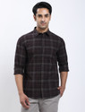 INDIAN TERRAIN Men Slim Fit Checkered Casual Shirt