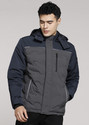 INDIAN TERRAIN Men Colorblock BikerRiding Jacket