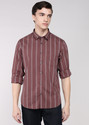 INDIAN TERRAIN Men Slim Fit Striped Casual