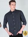 INDIAN TERRAIN Men Slim Fit Striped Casual