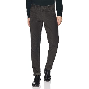 Indian Terrain Mens 5 Pocket Slub Trousers