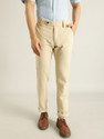 INDIAN TERRAIN Slim Fit Men Blue Trousers