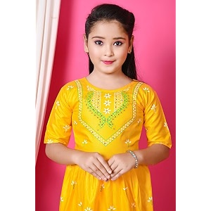 indian western traditional dress for baby girls kids kurti straiht pant