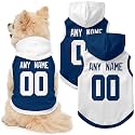 Indianapolis Dog Clothes Custom Jersey Style Dog Hoodie for Pet