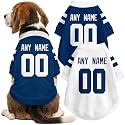 Indianapolis Dog Clothes Custom Name Number T Shirt for Dog Gifts