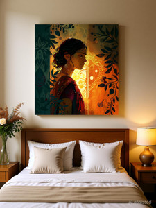 Indianara Indian Traditional Canvas Art Painting for