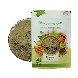 indianjadibooti pure dhamasa powder fagonia cretica  traditional ayurvedic botanical for systemic cooling skin radiance amp holistic wellness  250 grams pack